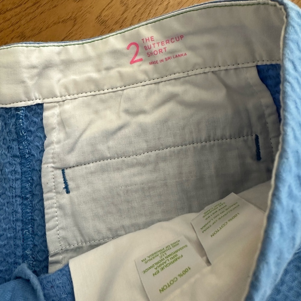 Lilly Pulitzer Buttercup Scalloped Women's Shorts 2 Summer Beach - Picture 3 of 8